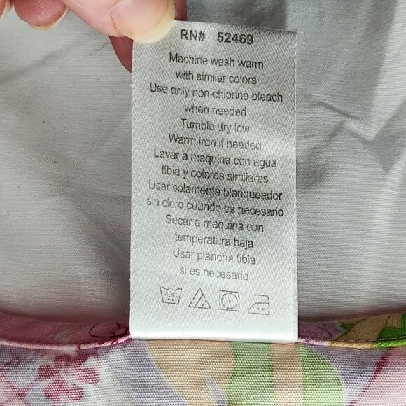 Disney Womens XL Sweet Tink Tinkerbell Scrub Top PInk - Picture 6 of 10